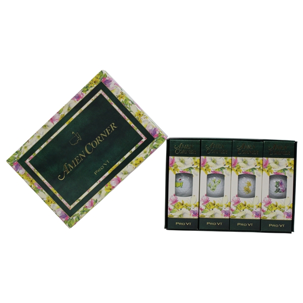 2024 Masters Berckmans Place Amen Corner Titleist Pro V1 Dozen Golf Balls in Original Box