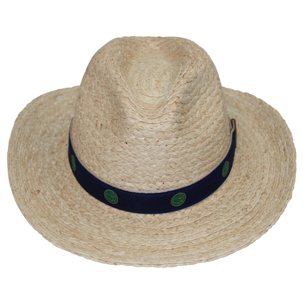 Masters Tournament Logo Dorfman Pacific Straw Hat New with Tags - Size Large/XL