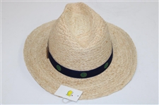 Masters Tournament Logo Dorfman Pacific Straw Hat New with Tags - Size Large/XL