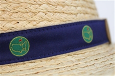 Masters Tournament Logo Dorfman Pacific Straw Hat New with Tags - Size Large/XL