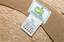 Masters Tournament Logo Dorfman Pacific Straw Hat New with Tags - Size Large/XL
