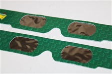 Pair of Unique Masters Tournament April 8, 2024 Issued Solar Eclipse Glasses