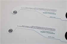 Pair of Unique Masters Tournament April 8, 2024 Issued Solar Eclipse Glasses