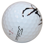 Jack Nicklaus Signed Titleist 1 Logo Golf Ball JSA ALOA