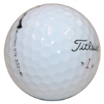 Jack Nicklaus Signed Titleist 1 Logo Golf Ball JSA ALOA