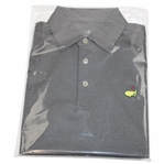Augusta National Golf Club Masters Tournament Gray STAFF Tech Polo Shirt - S