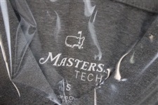 Augusta National Golf Club Masters Tournament Gray STAFF Tech Polo Shirt - S