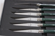Augusta National Ltd Ed Forge de Laguiole Table Knife Set in Original Box