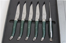 Augusta National Ltd Ed Forge de Laguiole Table Knife Set in Original Box