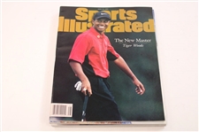 Four (4) Early Tiger Woods Covered Magazines Unread