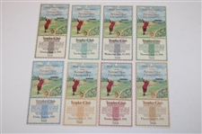Eight (8) Unused 1995 Us Open Tickets In Original Envelope - Tiger Woods Debut