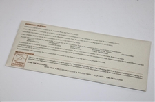 Eight (8) Unused 1995 Us Open Tickets In Original Envelope - Tiger Woods Debut