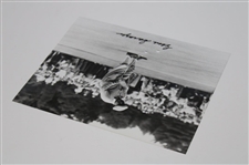 Gene Sarazen Signed Putting In Knickers Black And White Photo JSA ALOA