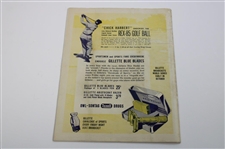 1946 Golden State Open Program With Pairing Sheet - Ben Hogan Win