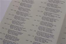1946 Golden State Open Program With Pairing Sheet - Ben Hogan Win