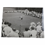 Betty Jameson Putting In Final Round Of Women's Amateur Championship Original Photo