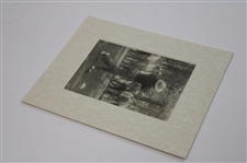 Sam Snead Signed Matted Black And White Photo JSA ALOA