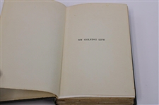 Alex Sandy Herd Signed '1st Edition 'My Golfing Life' Book By Sandy Herd JSA ALOA