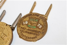 Three (3) Western Open Pro-Am Money Clips From Billy Casper Wins