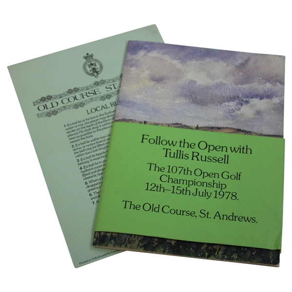 1978 Follow The Open With Tullis Russell - Jack Nicklaus Win