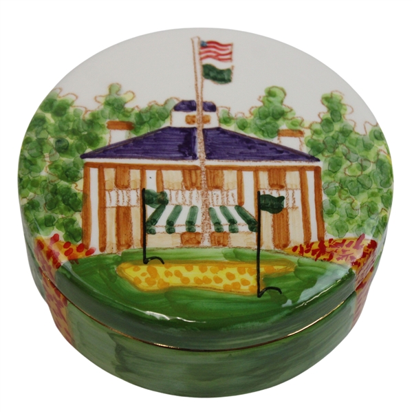 Augusta National Delarte Hand Painted Clubhouse Member Gift in Box - Made in Italy 2022 