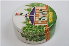 Augusta National Delarte Hand Painted Clubhouse Member Gift in Box - Made in Italy 2022 