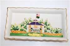 Augusta National Clubhouse Hand Painted Ceramic Masters Dish in Box - Made in Italy 2023