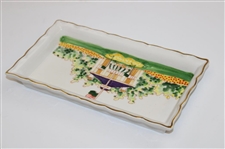 Augusta National Clubhouse Hand Painted Ceramic Masters Dish in Box - Made in Italy 2023