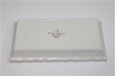 Augusta National Clubhouse Hand Painted Ceramic Masters Dish in Box - Made in Italy 2023