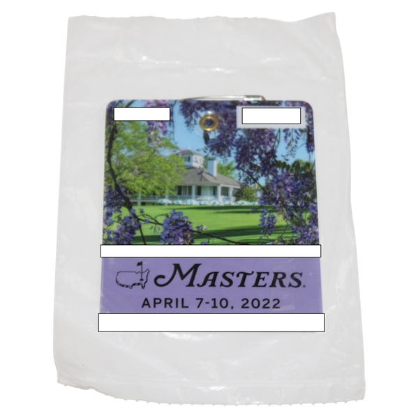 2022 Masters Tournament SERIES Badge New in Original Unopened Packaging