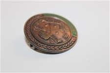 1958 Trans-Miss Contestant Badge- 18 Year Old Jack Nicklaus Winner