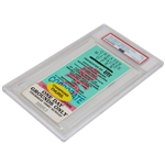 Tiger Woods' Pro Debut 1996 GMO Corporate Full 'Thurs' Ticket #30053 - PSA VG 3