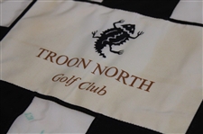 Troon North Golf Club Black & White Checkered Flag 