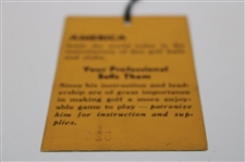 1934 US Amateur Championship at Brookline 'The Country Club' Ticket #526