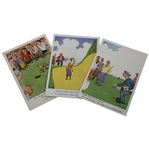 Group of Three (3) Guinness Beer Advertising Postcards