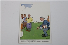 Group of Three (3) Guinness Beer Advertising Postcards