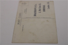 Original Dunlop Golf Balls Advertising Postcard