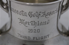 1920 Minnesota Golf Assoc. Northland CC State Amateur Championship Sterling Silver Trophy