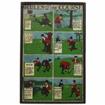 'Rules of Golf' Vintage Print - Framed