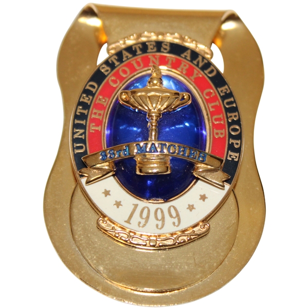 1999 Ryder Cup At The Country Club Money Clip