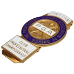 1968 PGA Club Professional Championship Contestant Badge/Money Clip
