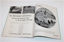 1951 Ryder Cup Matches at Pinehurst Official Program