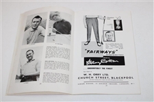 1961 Ryder Cup at Royal Lytham & St Annes Official Program