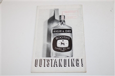 1961 Ryder Cup at Royal Lytham & St Annes Official Program