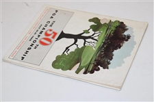 1968 PGA Championship at Pecan Valley Country Club Official Program - Julius Boros Winner