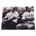 Bob Goalby & Roberto de Vicenzo Signed Masters 'Scorecard Snafu' of 1968 Photo JSA ALOA