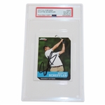Scottie Scheffler Signed Rookie 2017 S.I for Kids Golf Card PSA/DNA AUTO 10 EX-MT 6