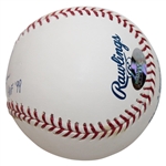 Nolan Ryan Signed Rawlings Official Major League Baseball Inscribed 'HOF 99' JSA ALOA