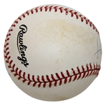 Hank Aaron Signed Rawlings Official National League Baseball JSA ALOA