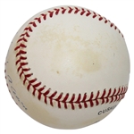 Hank Aaron Signed Rawlings Official National League Baseball JSA ALOA
